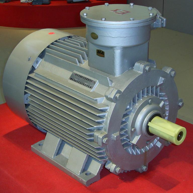 YE4-315L2-4防爆电机45°角实拍